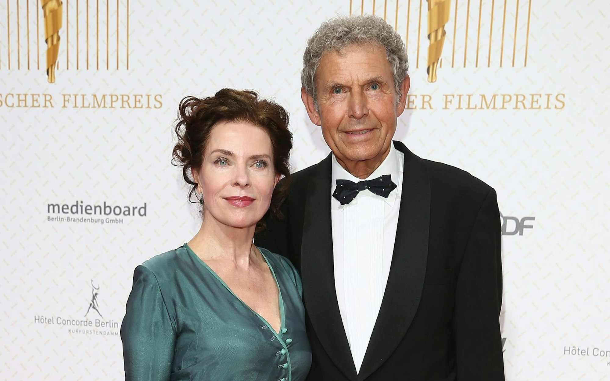 Gudrun Landgrebe und ihr Ehemann Ulrich von Nathusius im Jahr 2013. (Bild: Andreas Rentz / Getty Images)