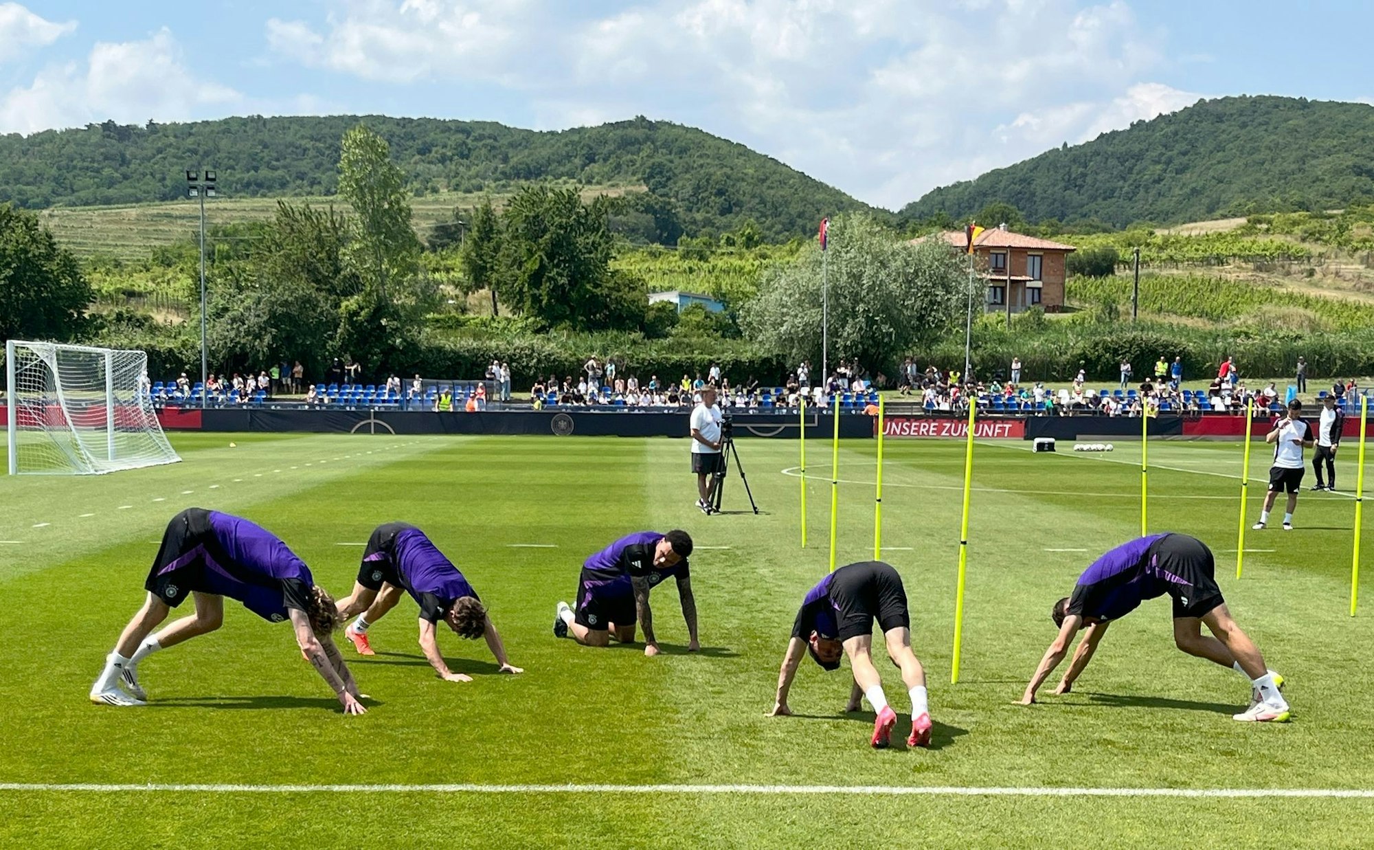 Die U21 stimmt sich auf Italien ein.