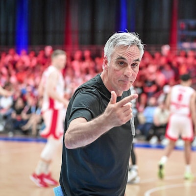 Barmer 2. Basketball Bundesliga ProB: Rheinstars Koeln vs. Dragons Rhöndorf, 12.04.2025 Stephan Baeck Coach RheinStars Koeln, Barmer 2. Basketball Bundesliga ProB: Rheinstars Koeln vs. Dragons Rhöndorf am 12.04.2025 im Motorworld Köln in Koeln Nordrhein-Westfalen *** Barmer 2 Basketball Bundesliga ProB Rheinstars Koeln vs Dragons Rhöndorf, 12 04 2025 Stephan Baeck Coach RheinStars Koeln , Barmer 2 Basketball Bundesliga ProB Rheinstars Koeln vs Dragons Rhöndorf on 12 04 2025 at Motorworld Köln in Koeln Nordrhein Westfalen Copyright: xBEAUTIFULxSPORTS/Mueller-Laschetx