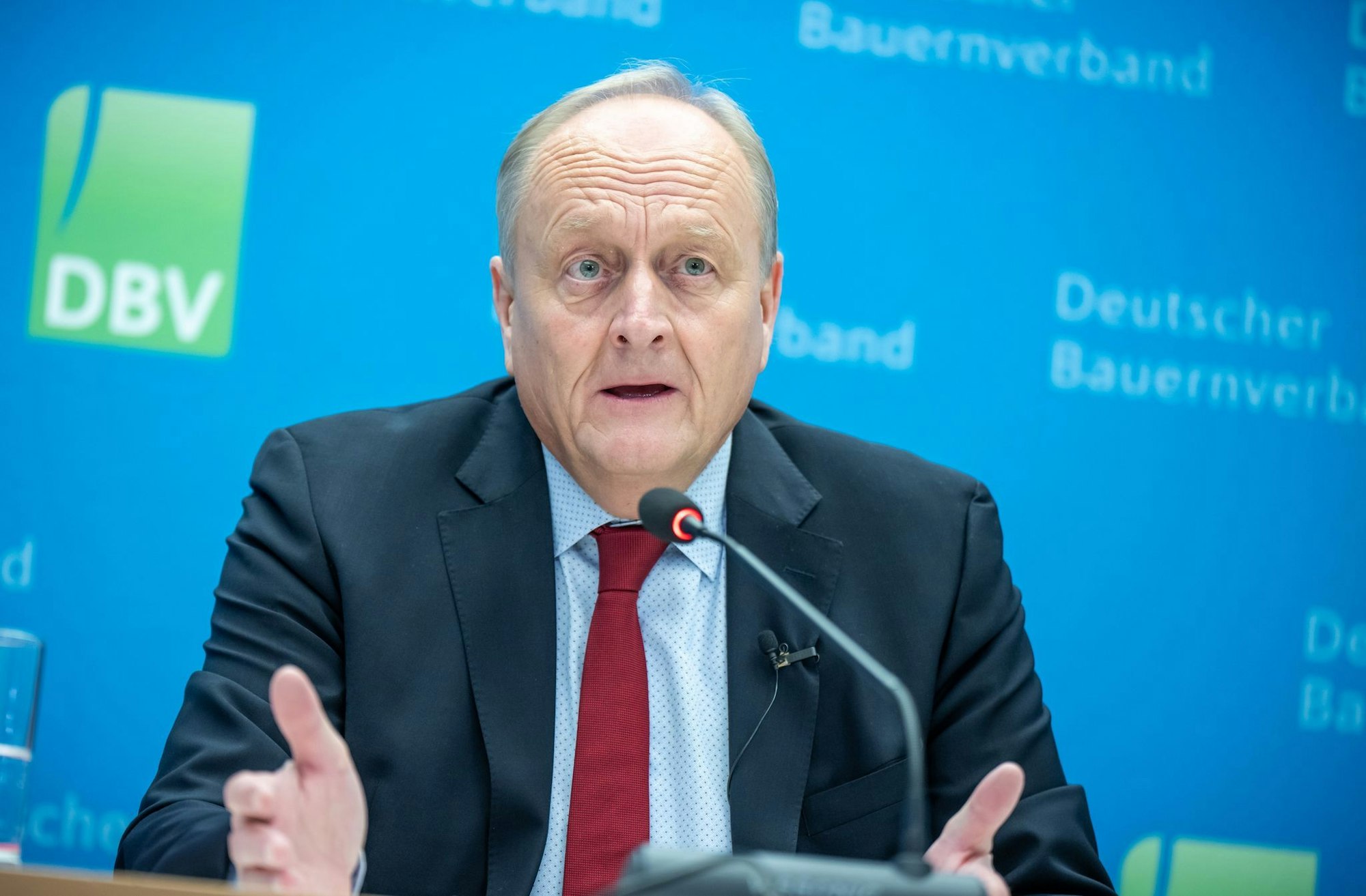 Bauernpräsident Rukwied: «Lebensmittel sind mehr wert.» (Archivbild)