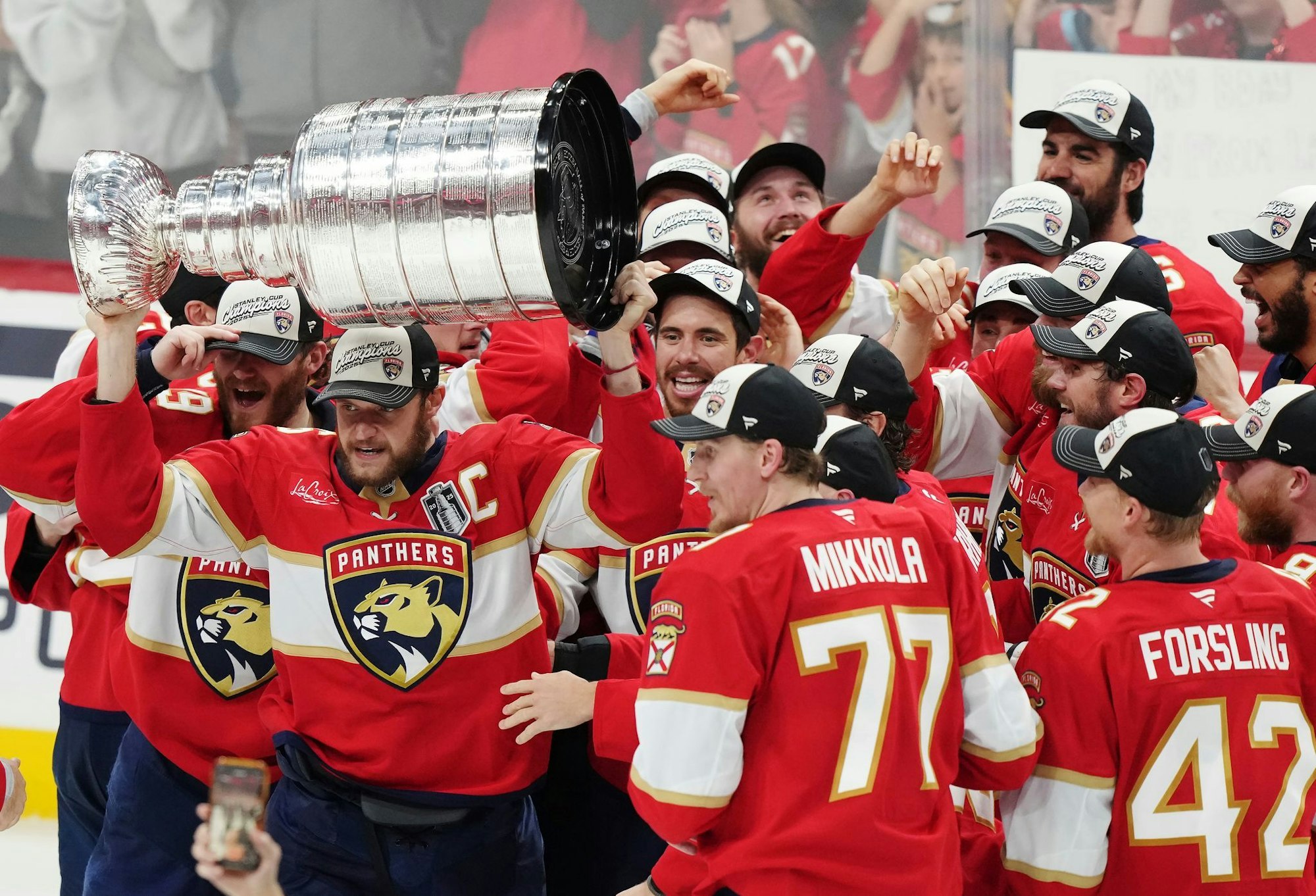 Die Florida Panthers veranstalten nach dem Stanley-Cup-Sieg am Sonntag ihre Siegesparade.