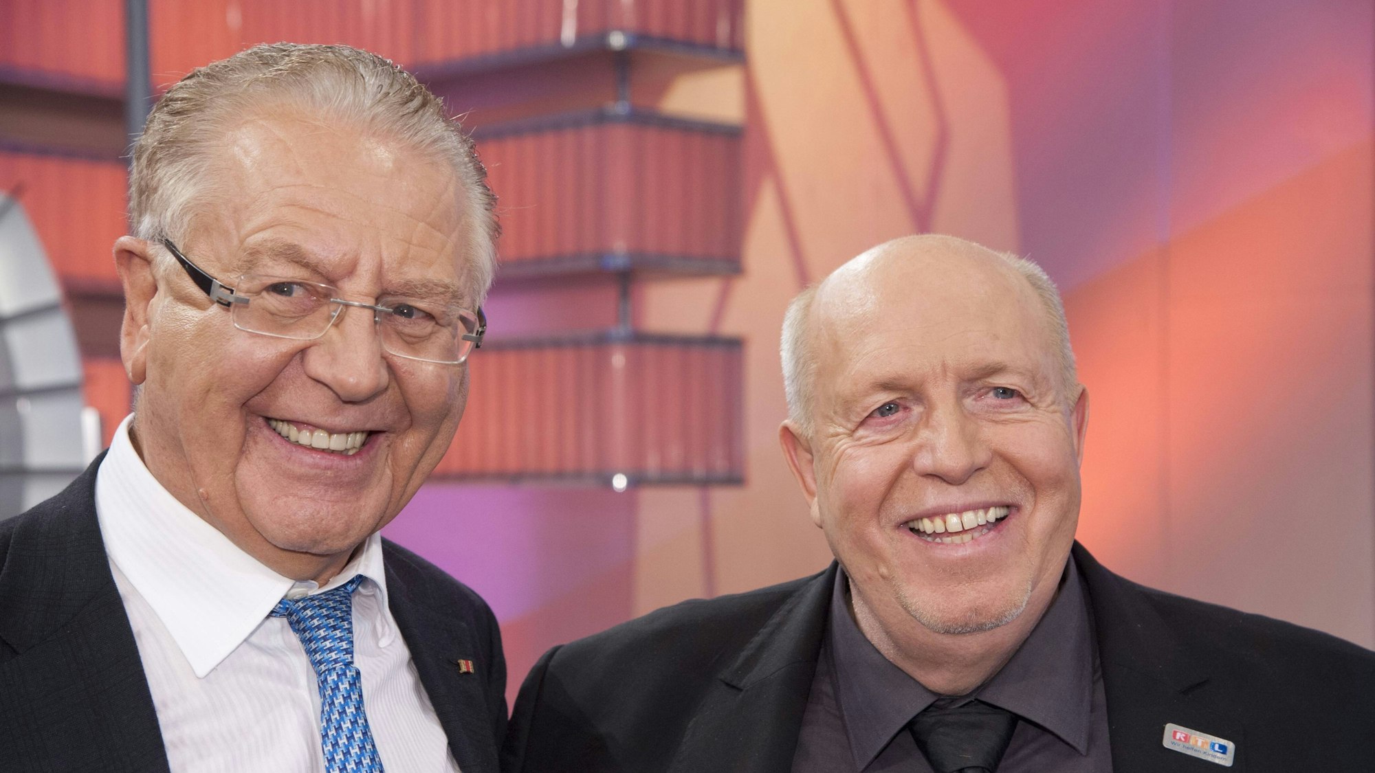 Gemeinsam mit Reiner Calmund war Heinz Horrmann in der VOX-Show „Grill den Henssler“ zu sehen.