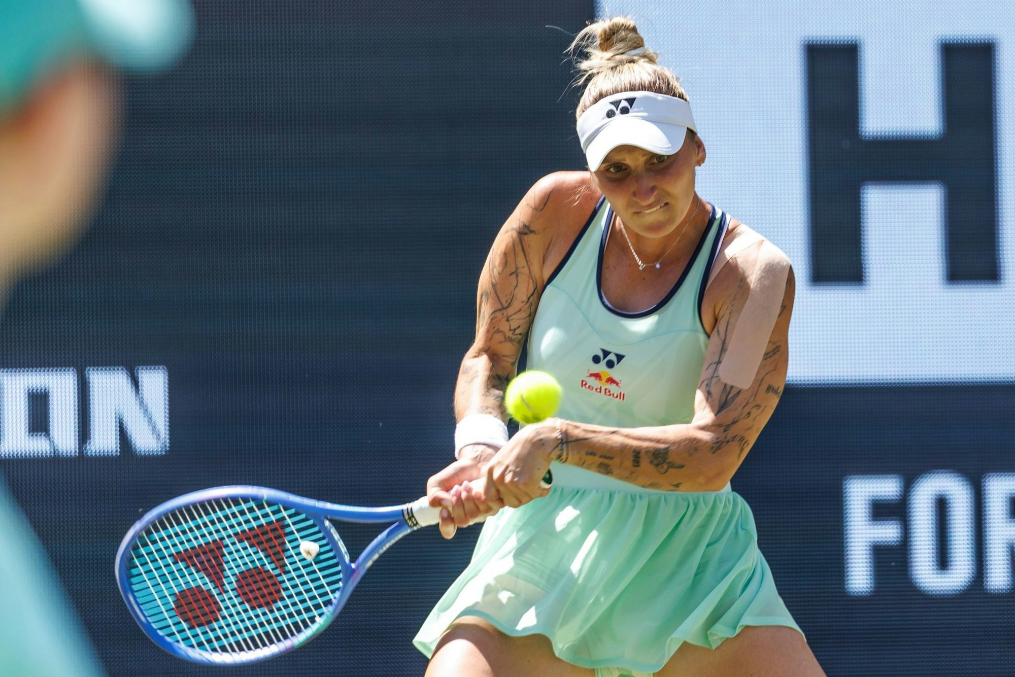 Schon in Wimbledon-Form: Berlin-Siegerin Marketa Vondrousova