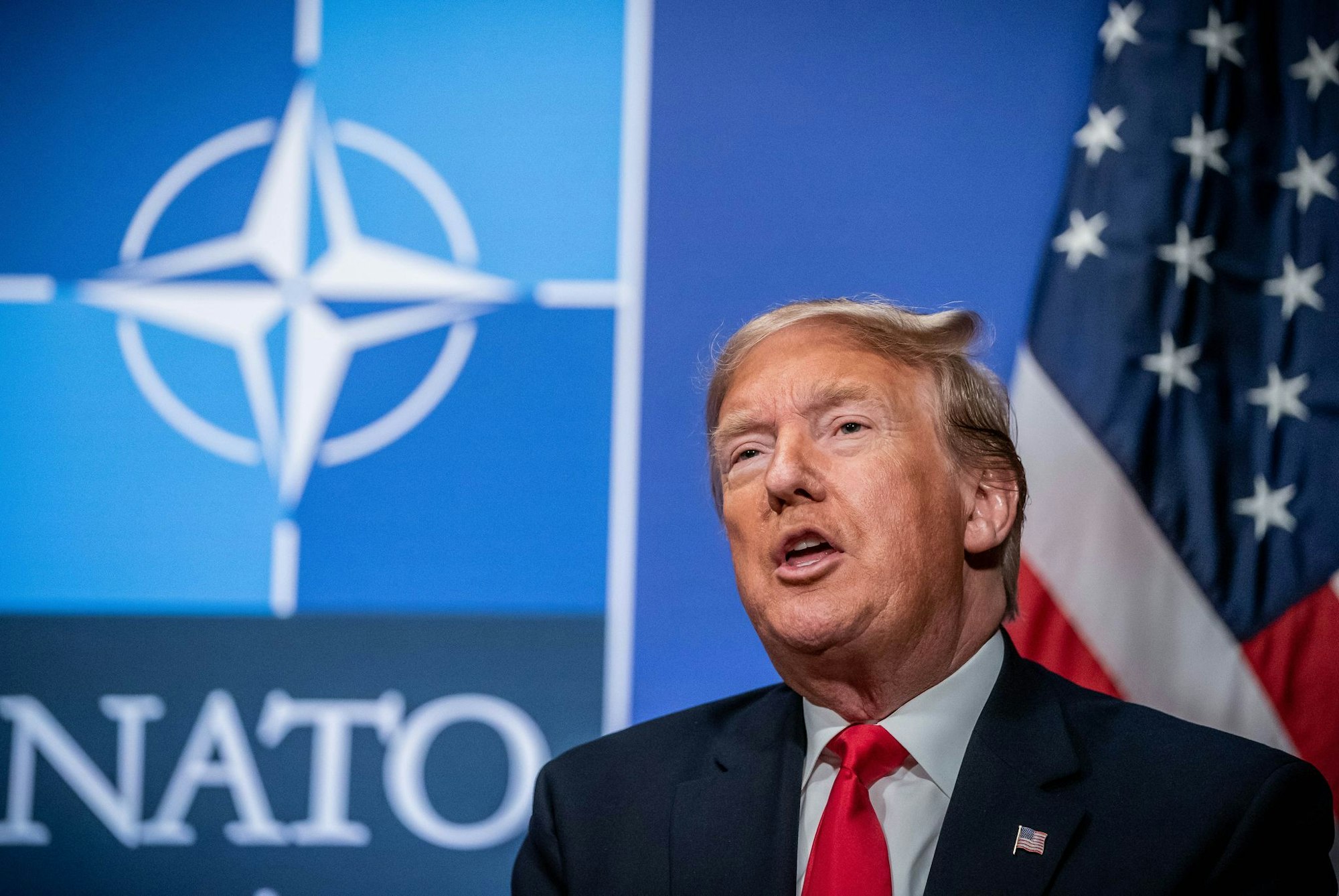 Macht seit Jahren beim Thema Verteidigungsausgaben Druck: US-Präsident Donald Trump. (Archivbild)