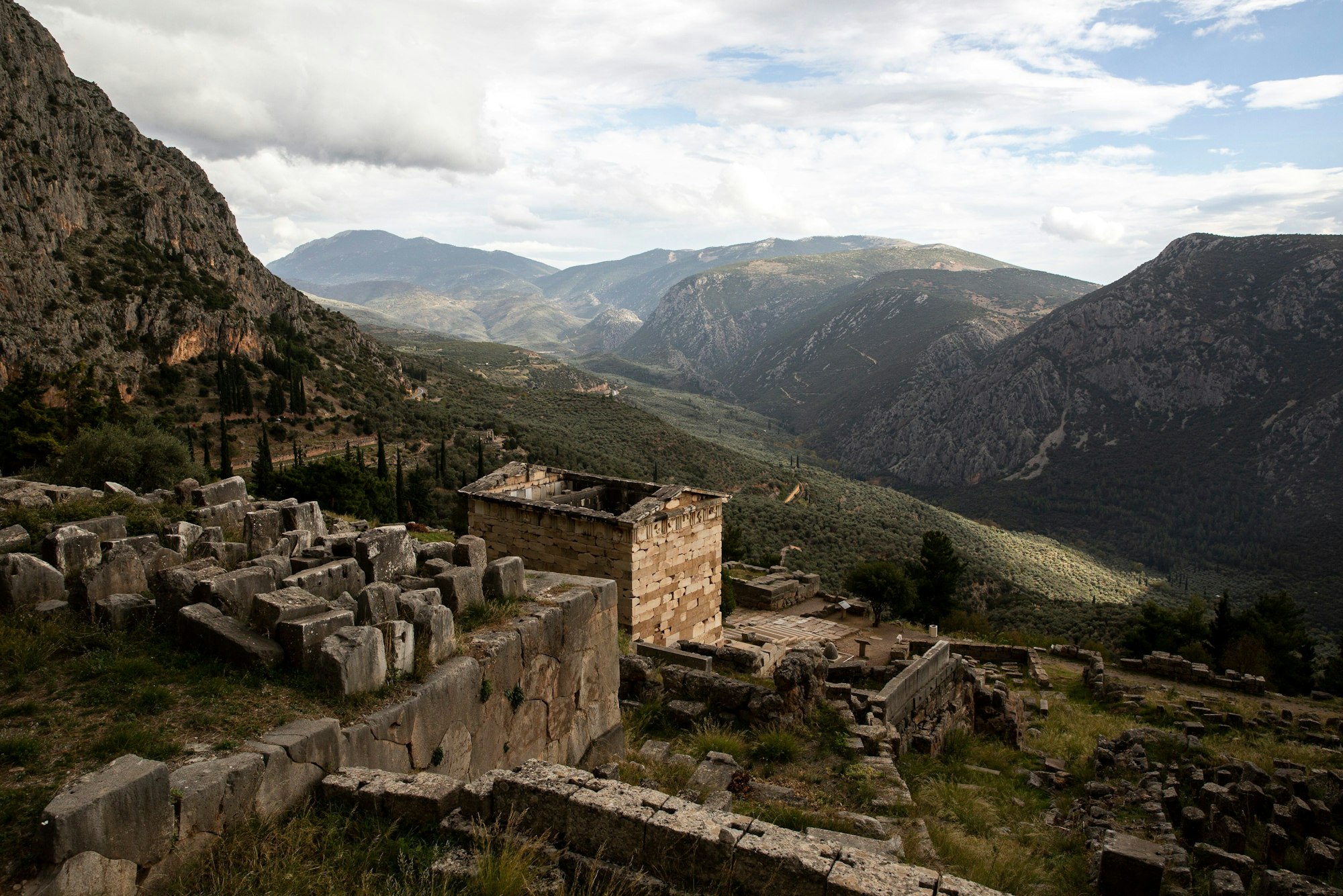 Teile der archäologischen Stätte von Delphi gehören zum Unesco-Weltkulturerbe.