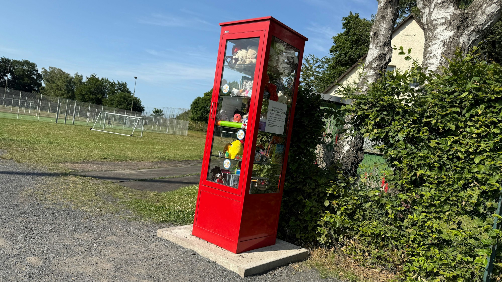 Der Schrank der Dinge auf dem Opladener Birkenberg