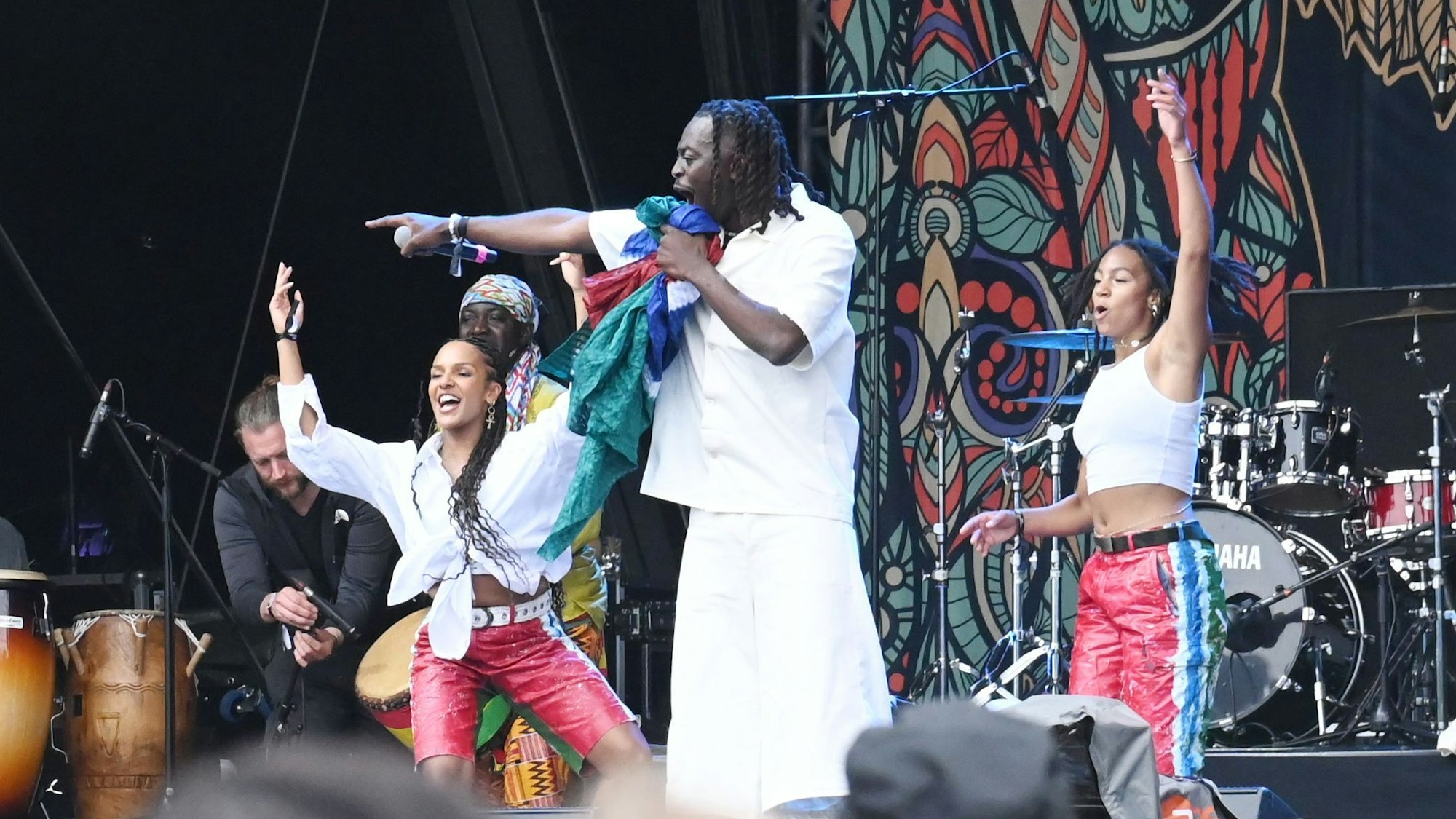 05.07.2024 Köln. Summerjam 2024. Der gefeierte Auftritt von Omar Jatta.