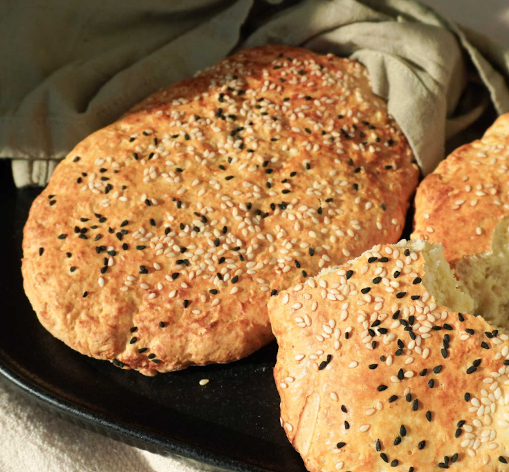 Fladenbrot aus dem Airfryer