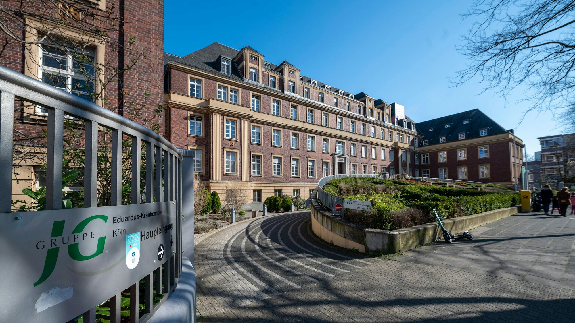 Das Eduardus-Krankenhaus in Köln-Deutz.
