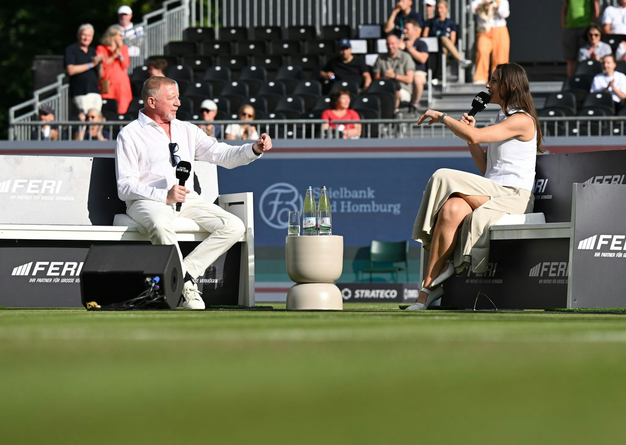 Bei der Podcast-Aufnahme mit Andrea Petkovic erklärte Boris Becker, dass er überzeugt sei, Alexander Zverev könne ein Grand-Slam-Turnier gewinnen.