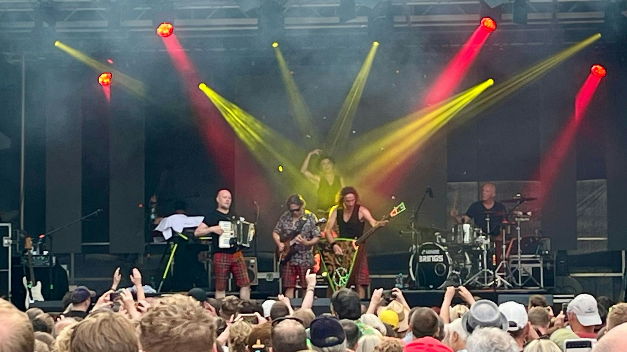 Brings auf der Bühne