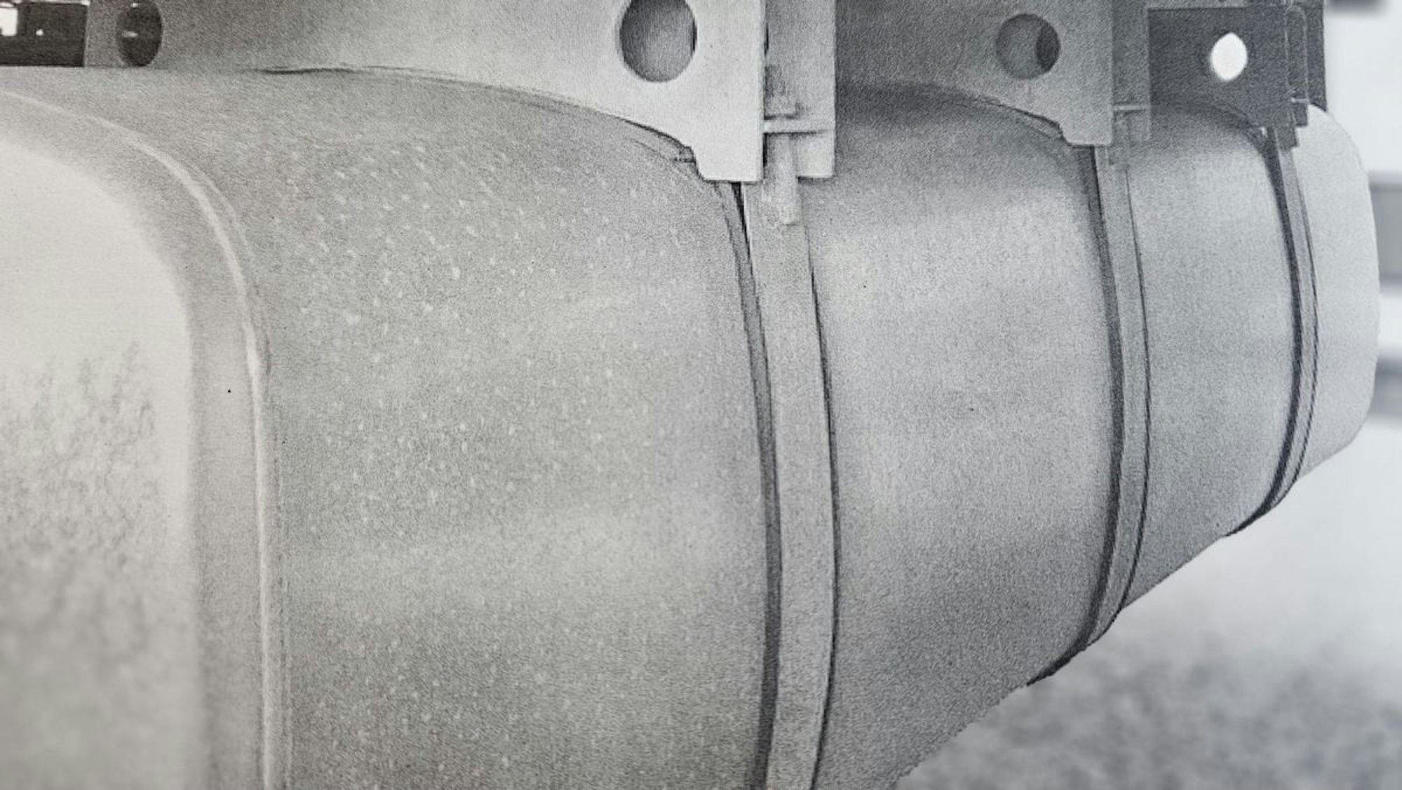 Zusatztank auf einem LKW