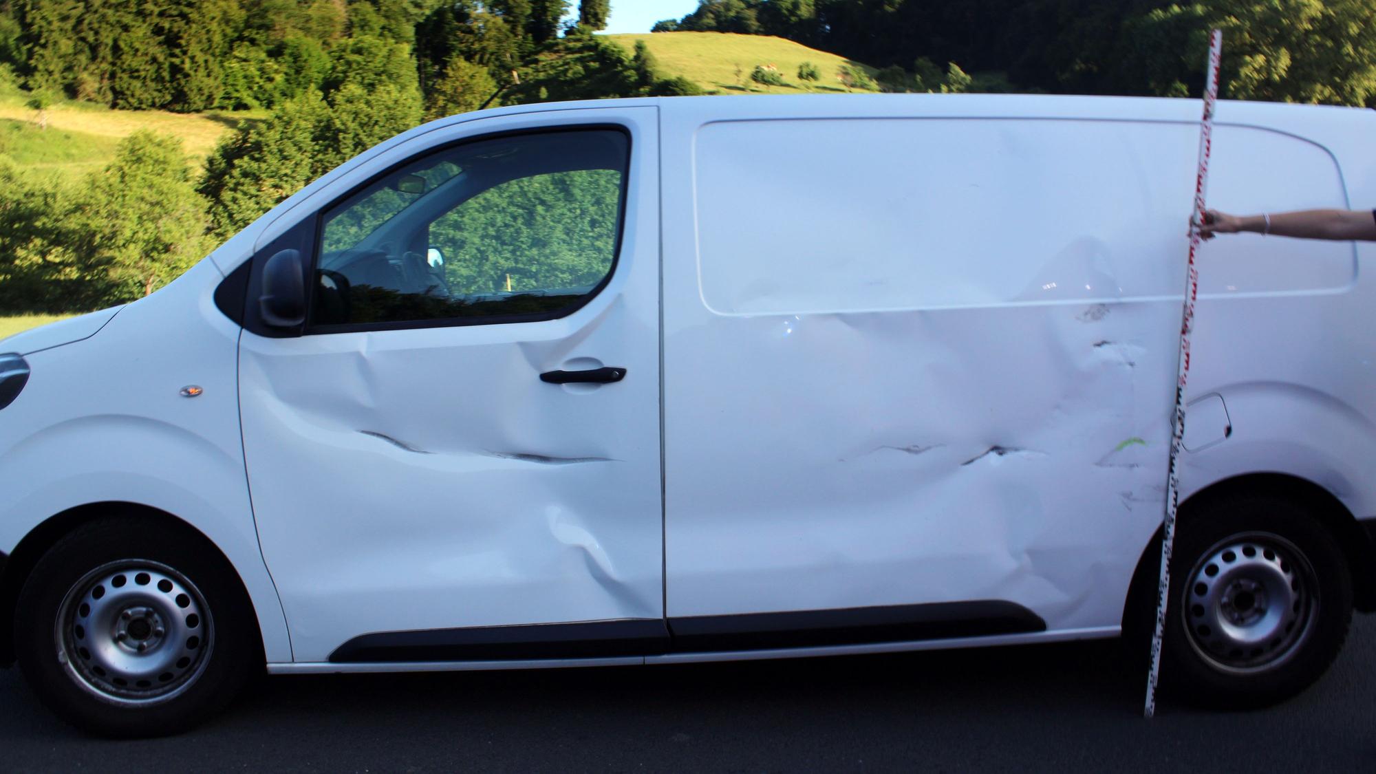 Van des Unfallbeteiligten