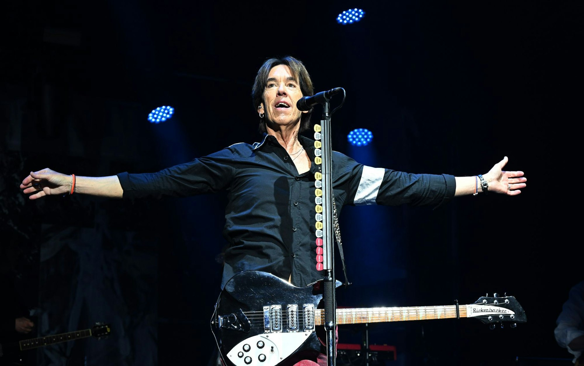 Roxette-Mastermind Per Gessle genoss das Konzert in München sichtlich.