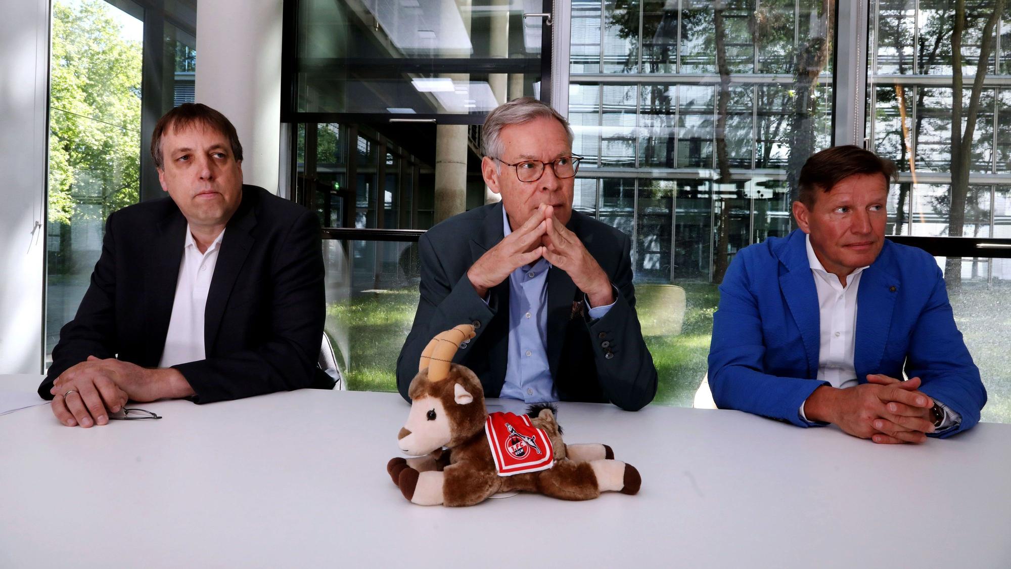 Thorsten Kiesewetter, Sven-Georg Adenauer und Martin Hollweck (v.l.).