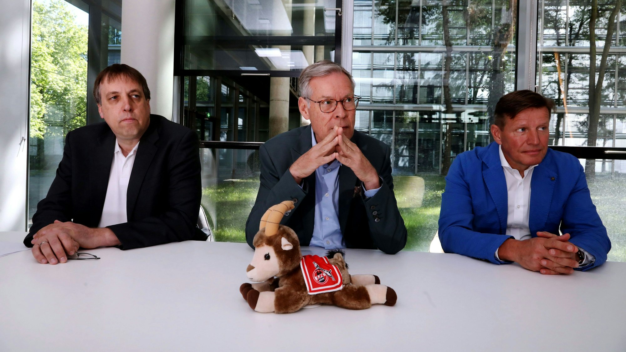 Thorsten Kiesewetter, Sven-Georg Adenauer und Martin Hollweck (v.l.).