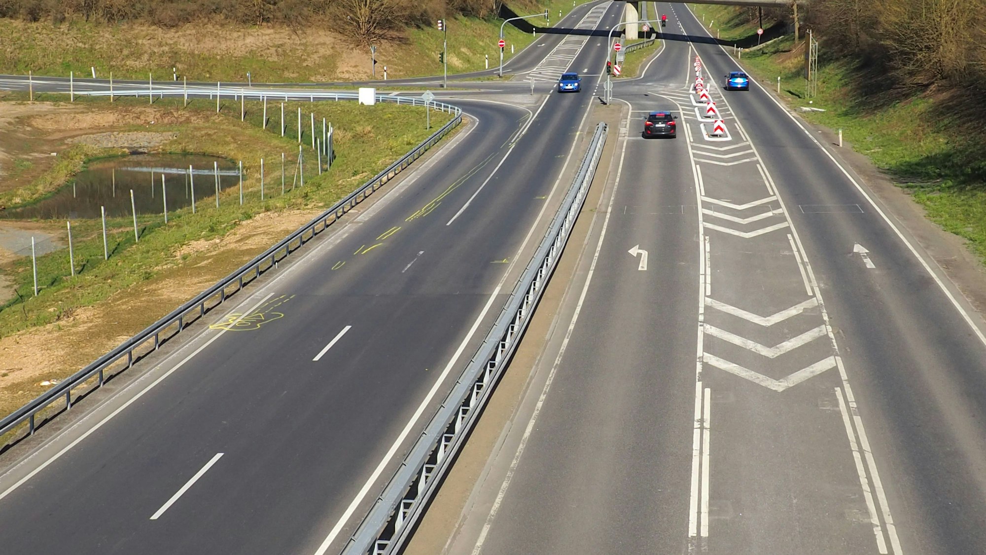 Ein 600 Meter langes Stück der B265 wird am letzten Juni-Wochenende saniert.