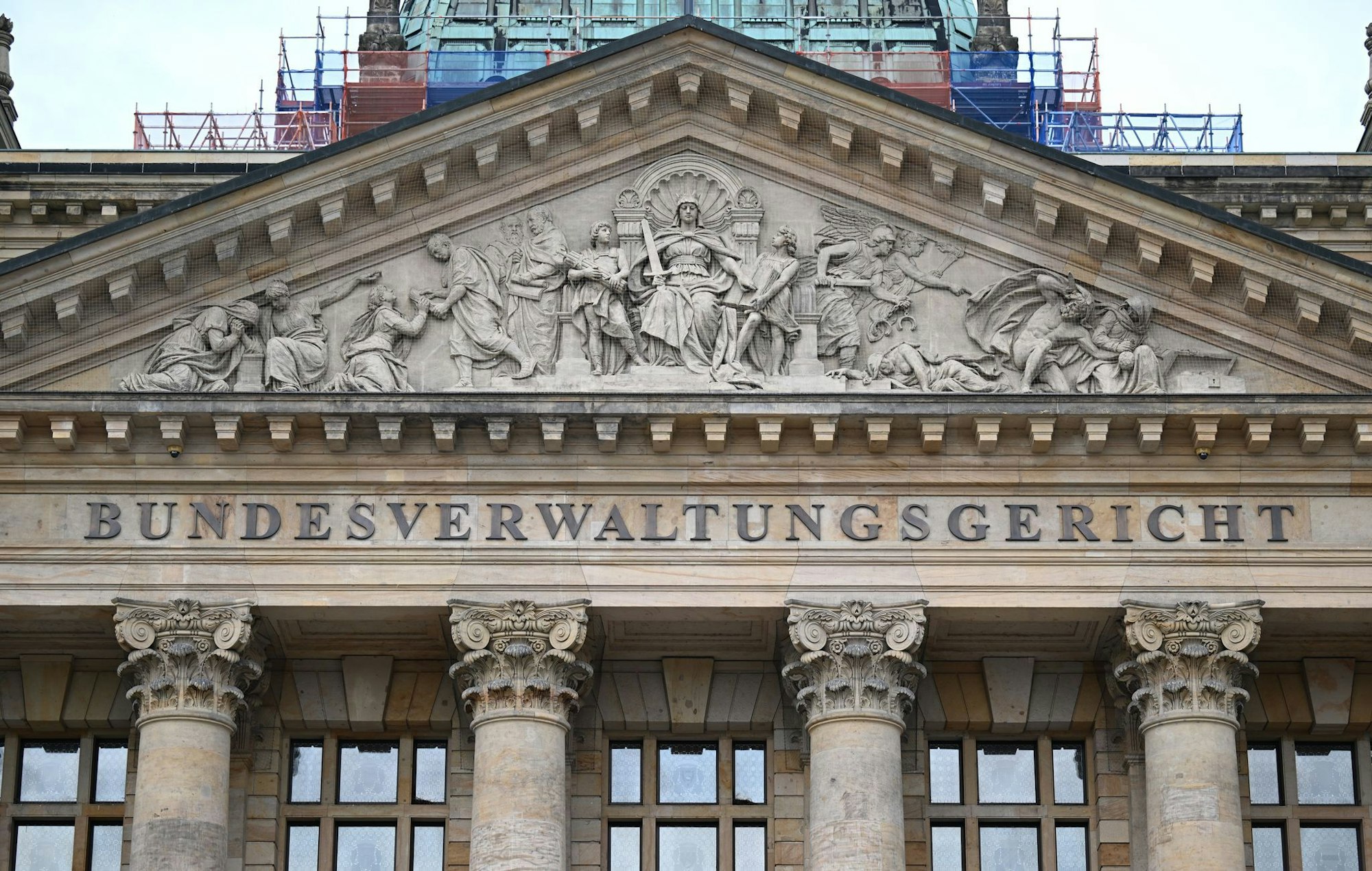 Blick auf das Bundesverwaltungsgericht in Leipzig. (Archivbild)