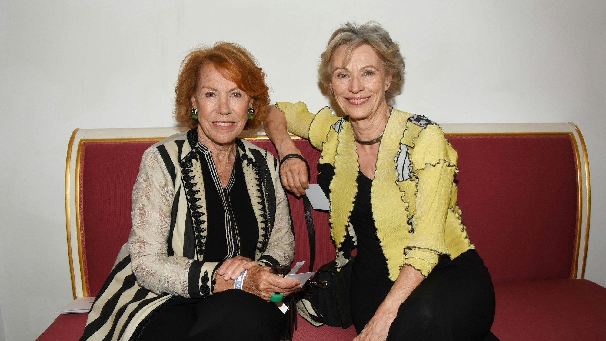 Gaby Dohm und ihre „Schwarzwaldklinik“-Kollegin Ilona Grübel im Juni 2024.