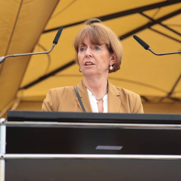 OB Henriette Reker, hier bei der Neueröffnung der Ausstellungen „Zeitreise des Kakaos“ am 24. Juni.