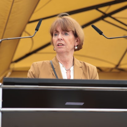 Das Foto zeigt Kölns OB Heriette Reker bei einer Veranstaltung. Foto: Dirk Borm