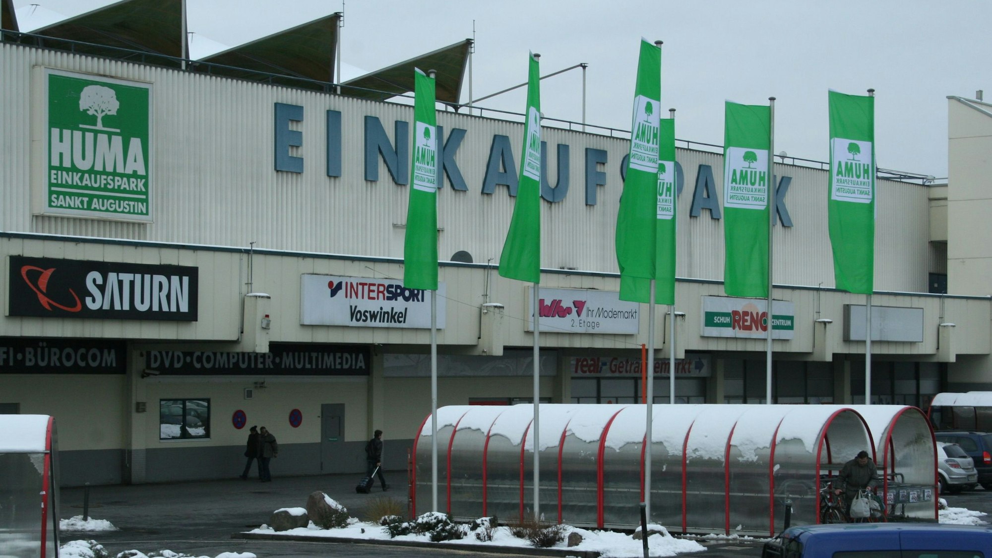 Schnee von gestern: So sah der alte Huma im Januar 2013 aus, bevor er umgebaut wurde.