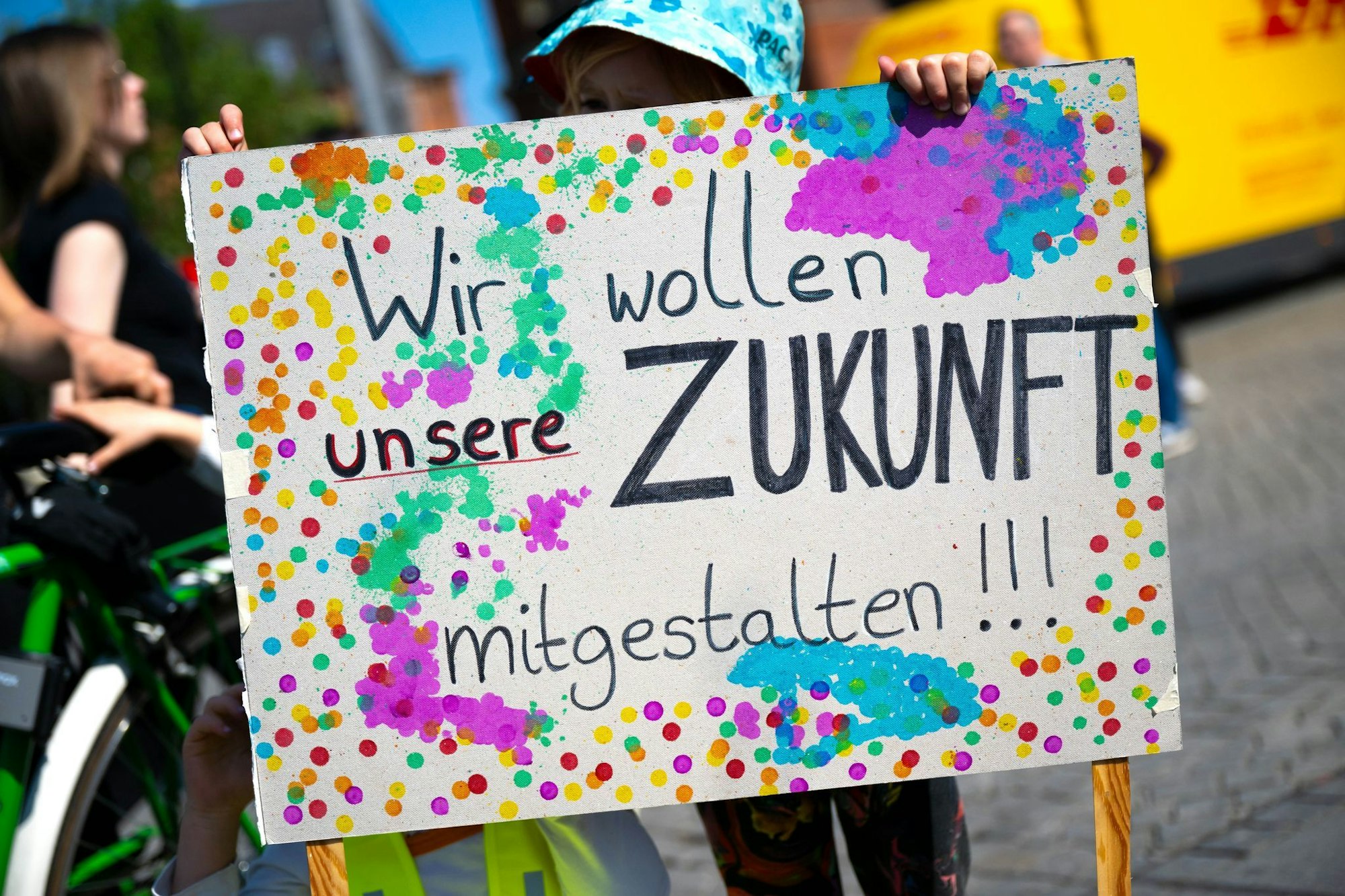 In ganz NRW sind heute Schülerproteste geplant. (Archivbild)