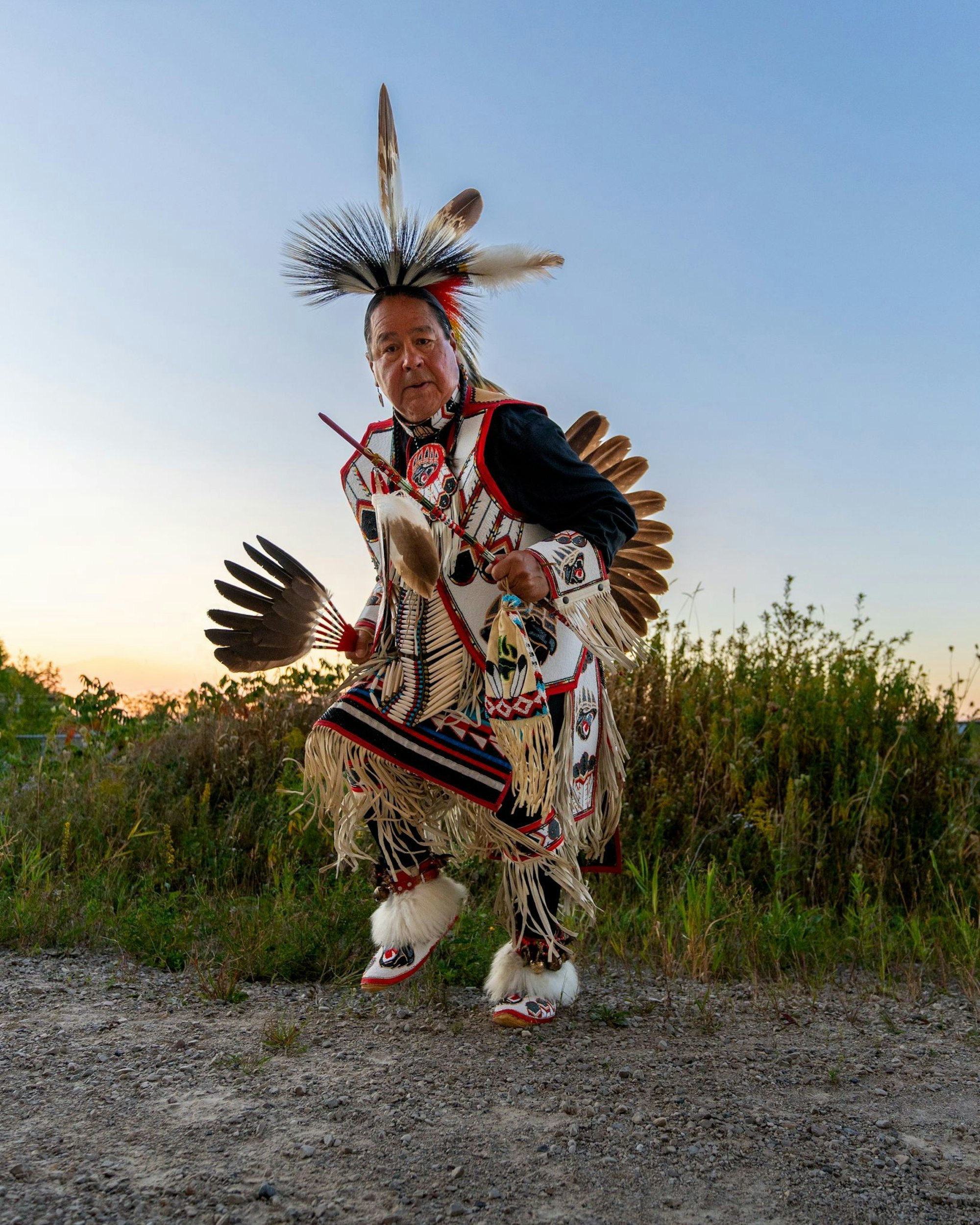 Tourismus als Chance, der Welt ihre Geschichten zu erzählen: Die Anishinabe sind Besuchern gegenüber offen.