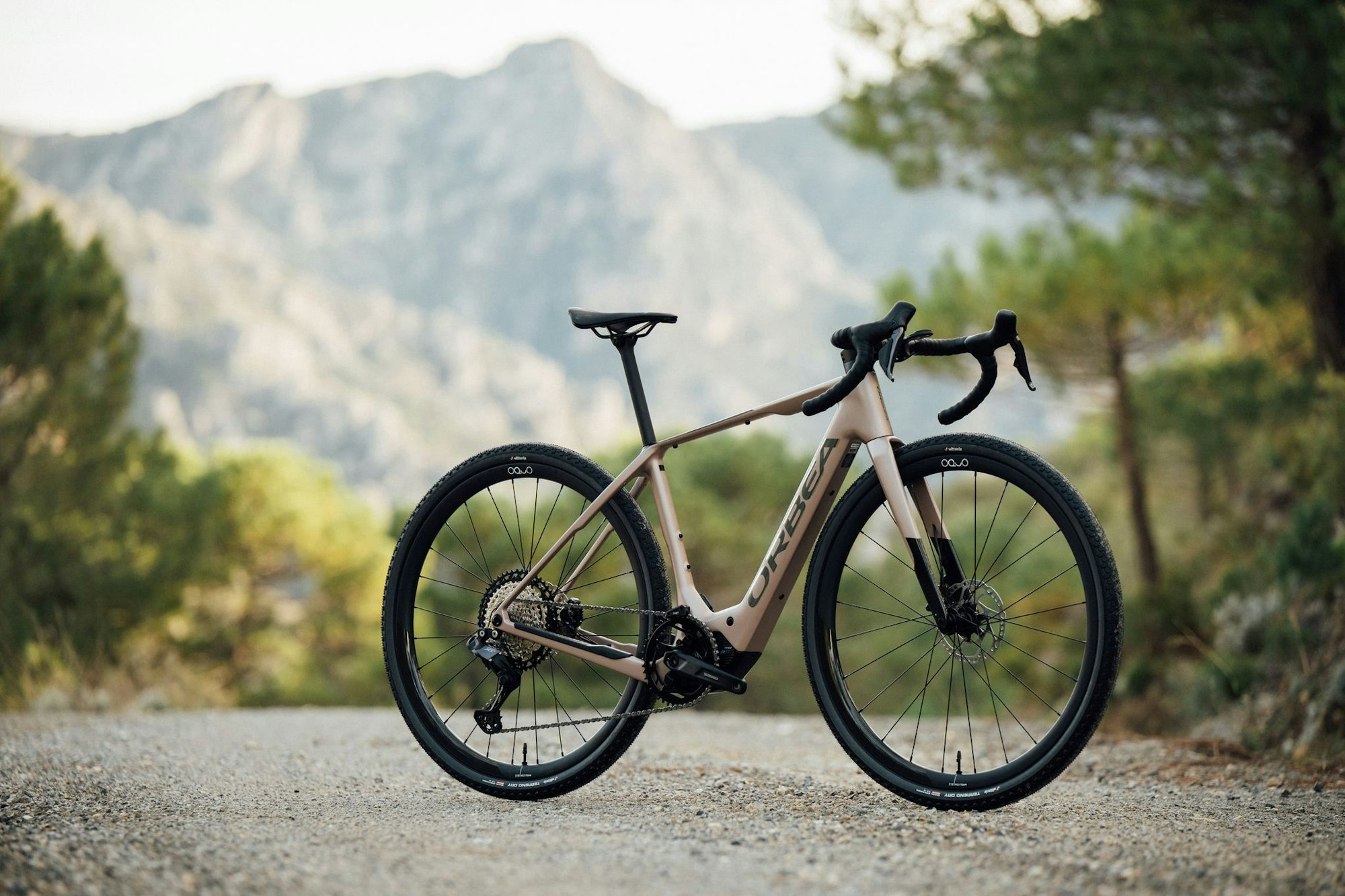 Mit knapp 13 Kilogramm fällt das Gravel-Bike Denna aus der nordspanischen Bikeschmiede Orbea extrem leicht aus.