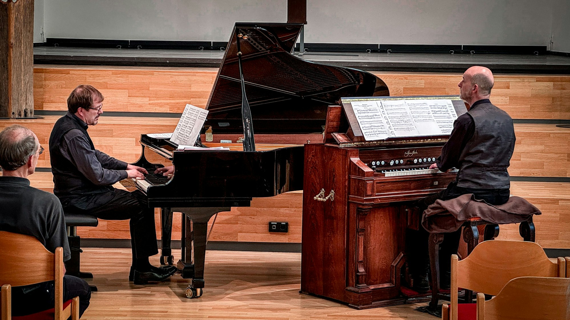 Musiker in der Kirche