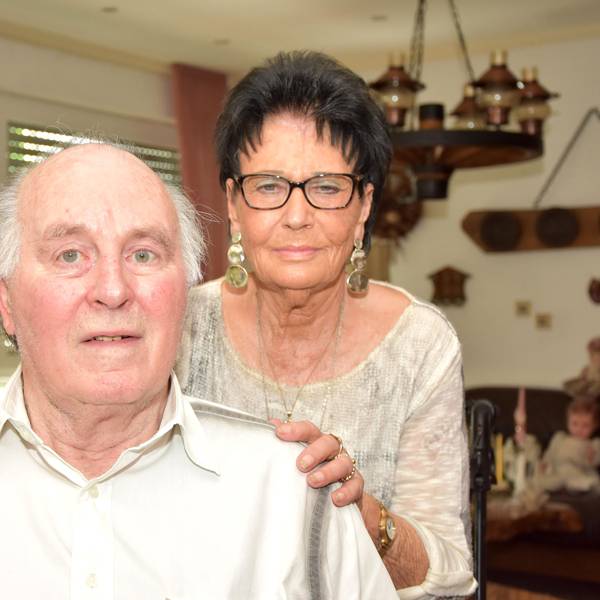 Fia und Willi Hirtz feiern Diamanthochzeit.