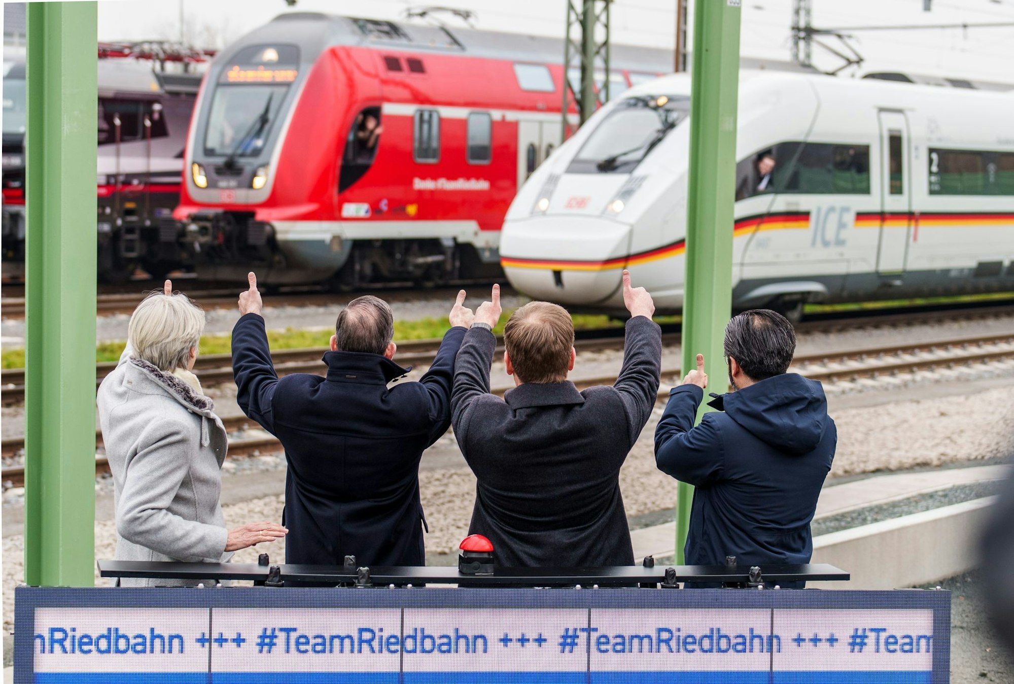 Im vergangenen Jahr wurde bereits die Riedbahn nach dem neuen Konzept saniert. (Archivbild)