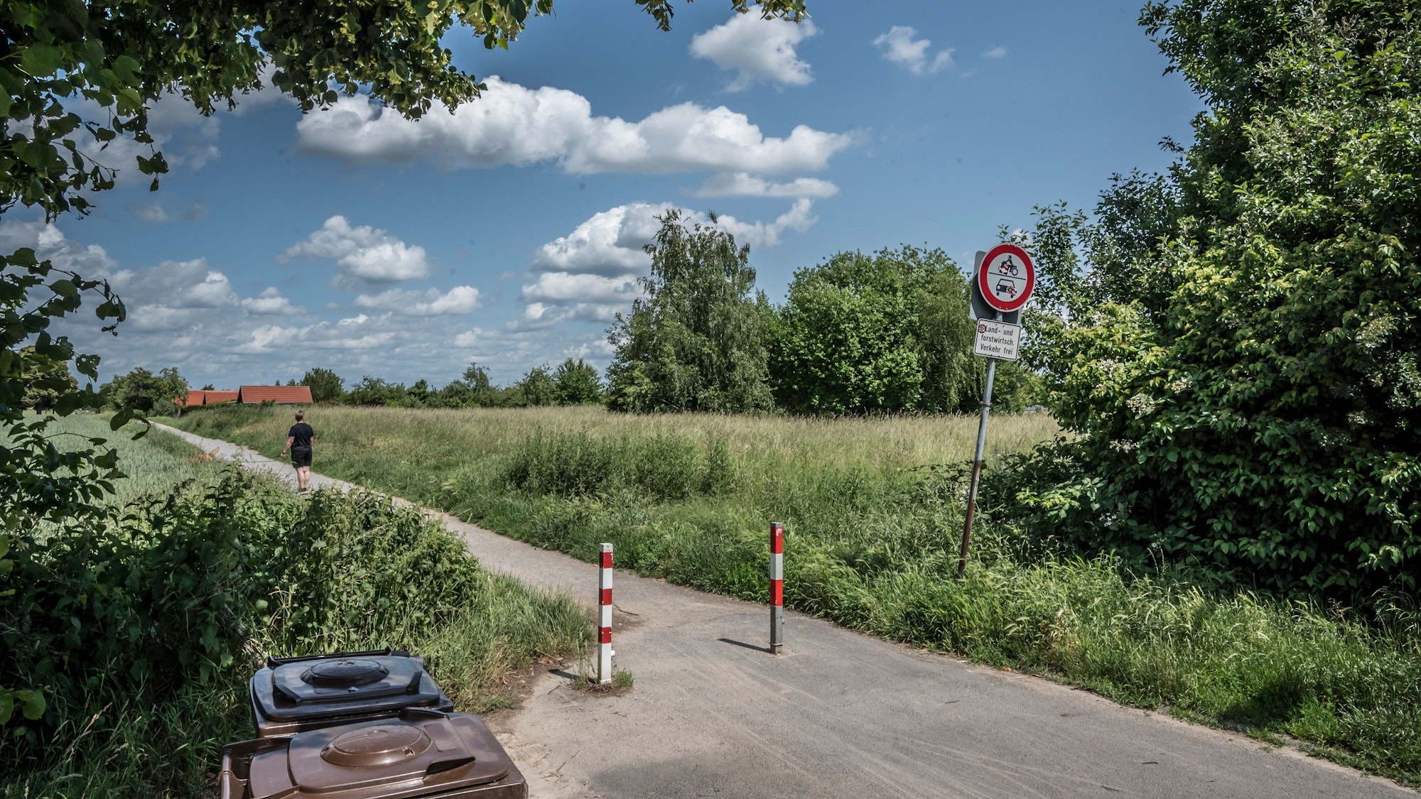 Am Ende der Weinhäuserstraße will der Investor gernot Paeschke eine Kita bauen und sie für 20 jahre an die Stadt vermieten. Foto: Ralf Krieger