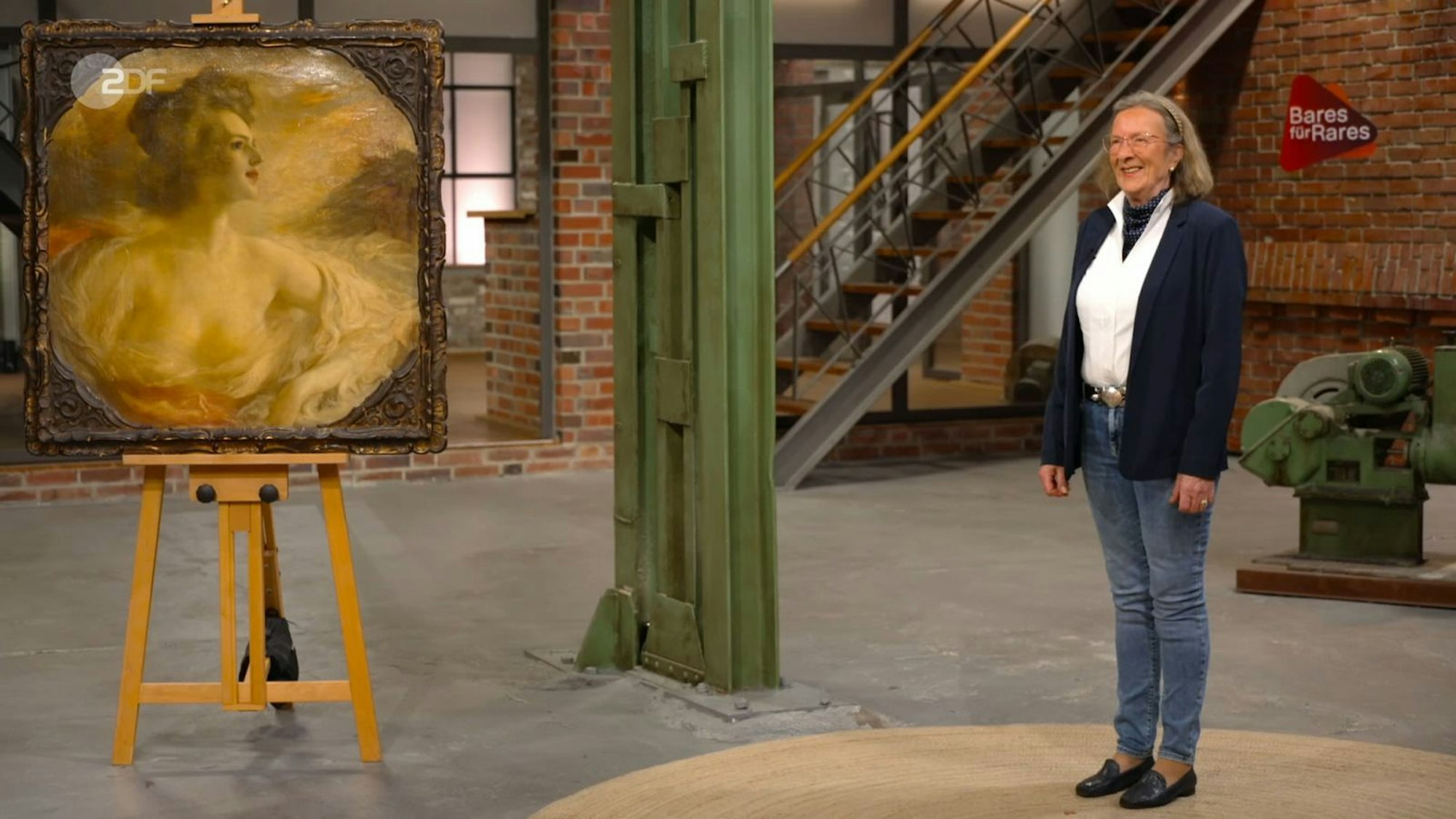 Der Schätzpreis von bis zu 3.000 Euro, den Ulrike in den Raum warf, erschien Wolfgang Pauritsch zu hoch, da er den Arbeitsaufwand für schwer kalkulierbar hielt. (Bild: ZDF)