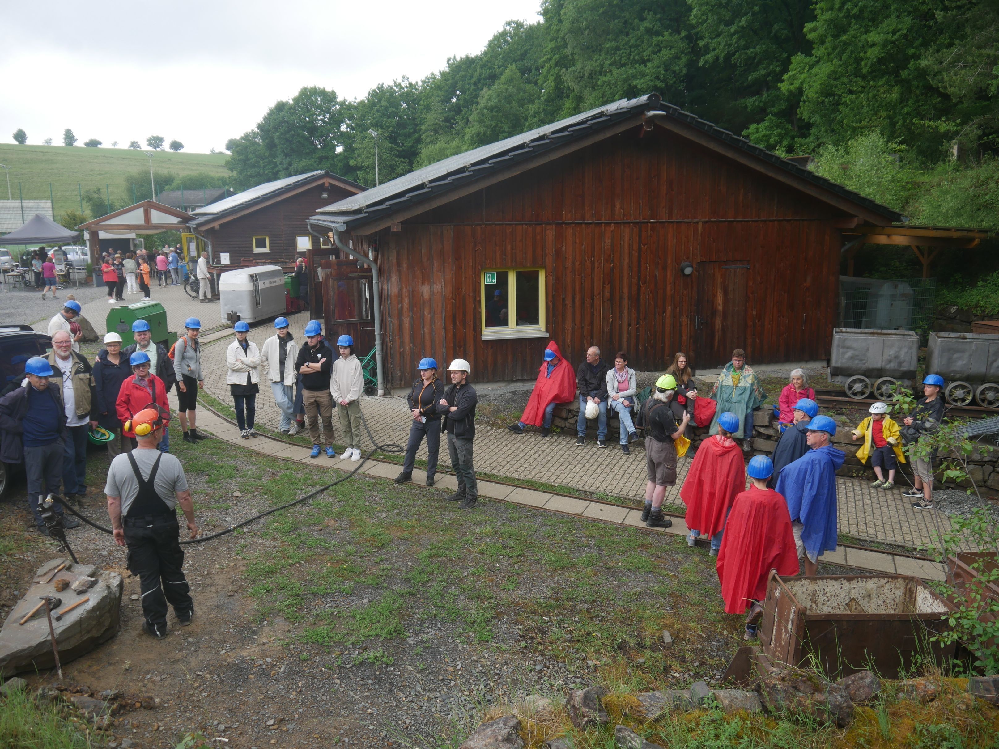 An der Grube Silberhardt in Windeck dreht sich beim Frühlingsfest alles um den Bergbau.