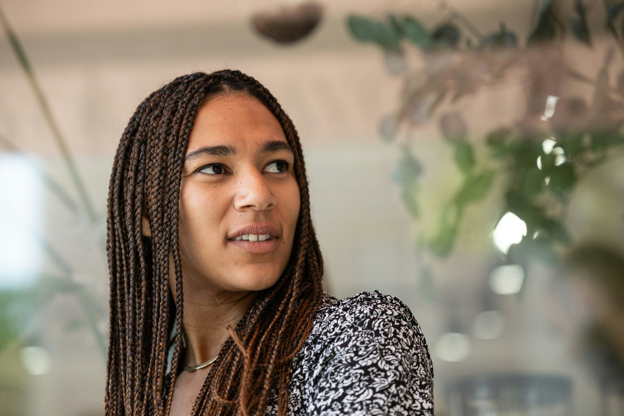 Marie Mouroum hat sich Verletzungen zugezogen.