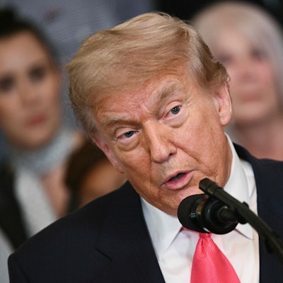 US-Präsident Donald Trump hat sich mit abfälligen Worten zu Zohran Mamdani geäußert. Die Debatte über den New Yorker Demokraten eskaliert in den USA in den letzten Tagen. (Archivbild)