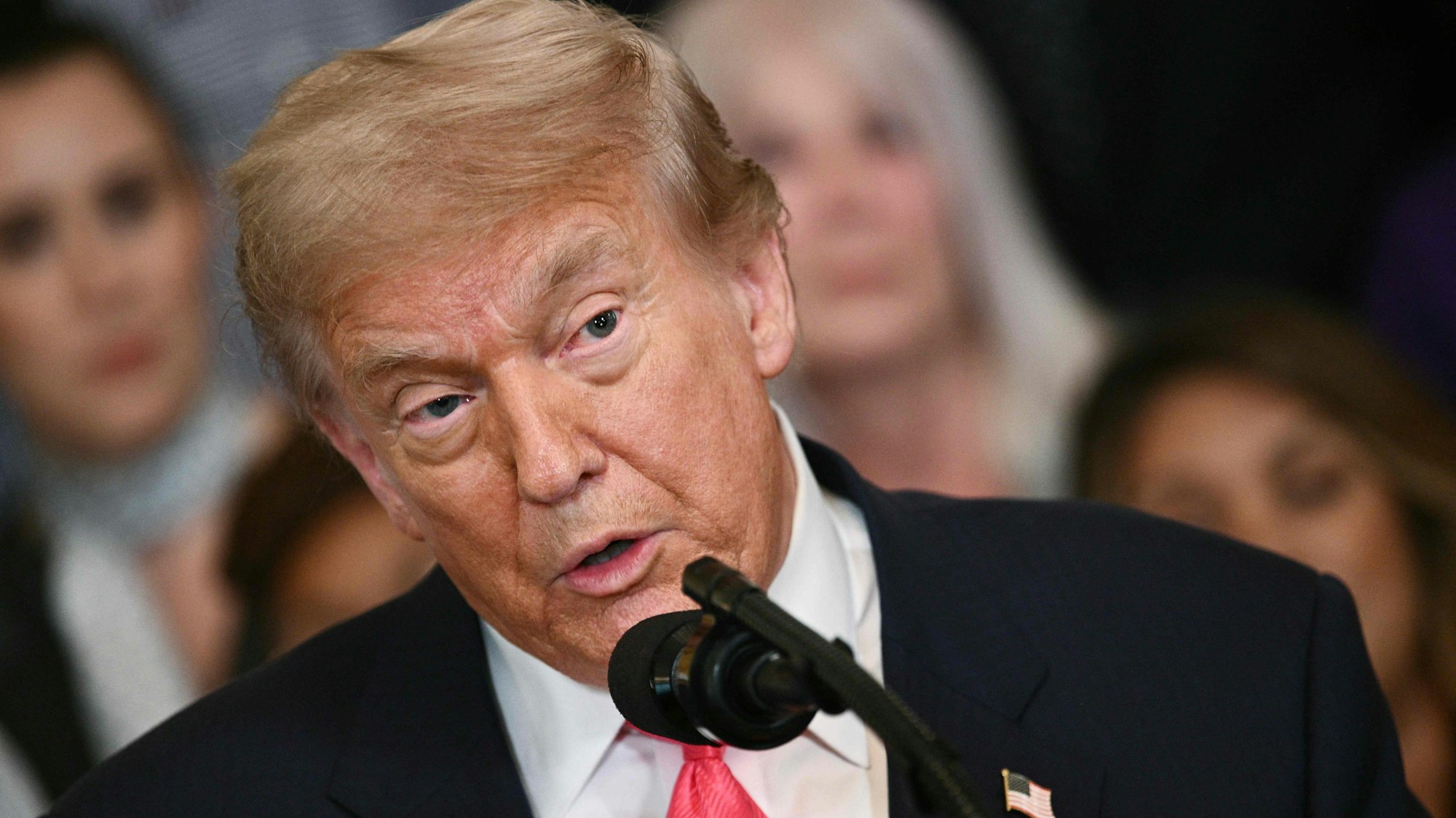 US-Präsident Donald Trump hat sich mit abfälligen Worten zu Zohran Mamdani geäußert. Die Debatte über den New Yorker Demokraten eskaliert in den USA in den letzten Tagen. (Archivbild)