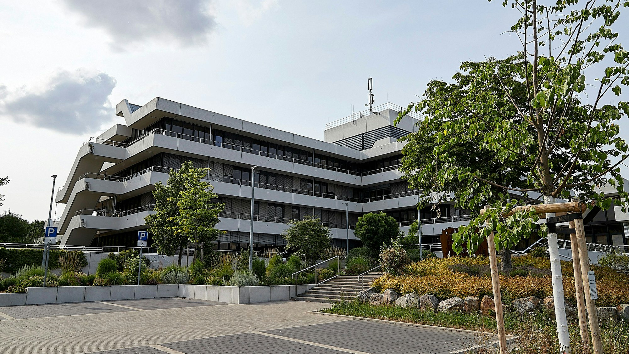 Blick auf das Kreishaus in Euskirchen.
