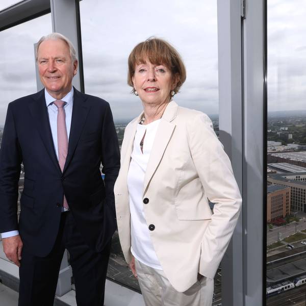 27.06.2025, Köln: Oberbürgermeisterin Henriette Reker und Gerald Böse Vorsitzender der Geschäftsführung der Kölnmesse spricht über Finanzzahlen 2024 - und präsentiert die neue Unternehmensstrategie „level35“, die für die kommenden zehn Jahre gelten soll. Foto: Arton Krasniqi