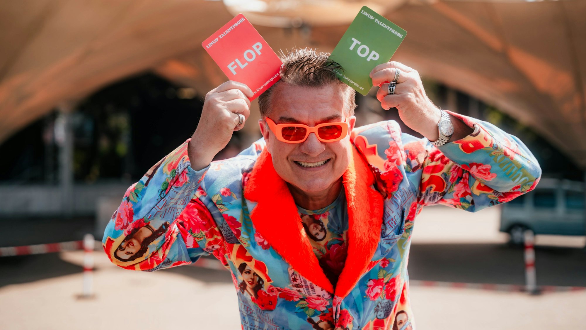 Flop oder top? Linus freut sich auf das Comeback der Talentprobe im Tanzbrunnen.