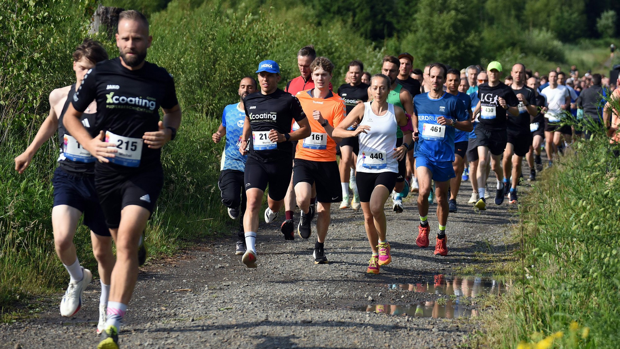 Bild vom Start eines 10-Kilometer-Laufes