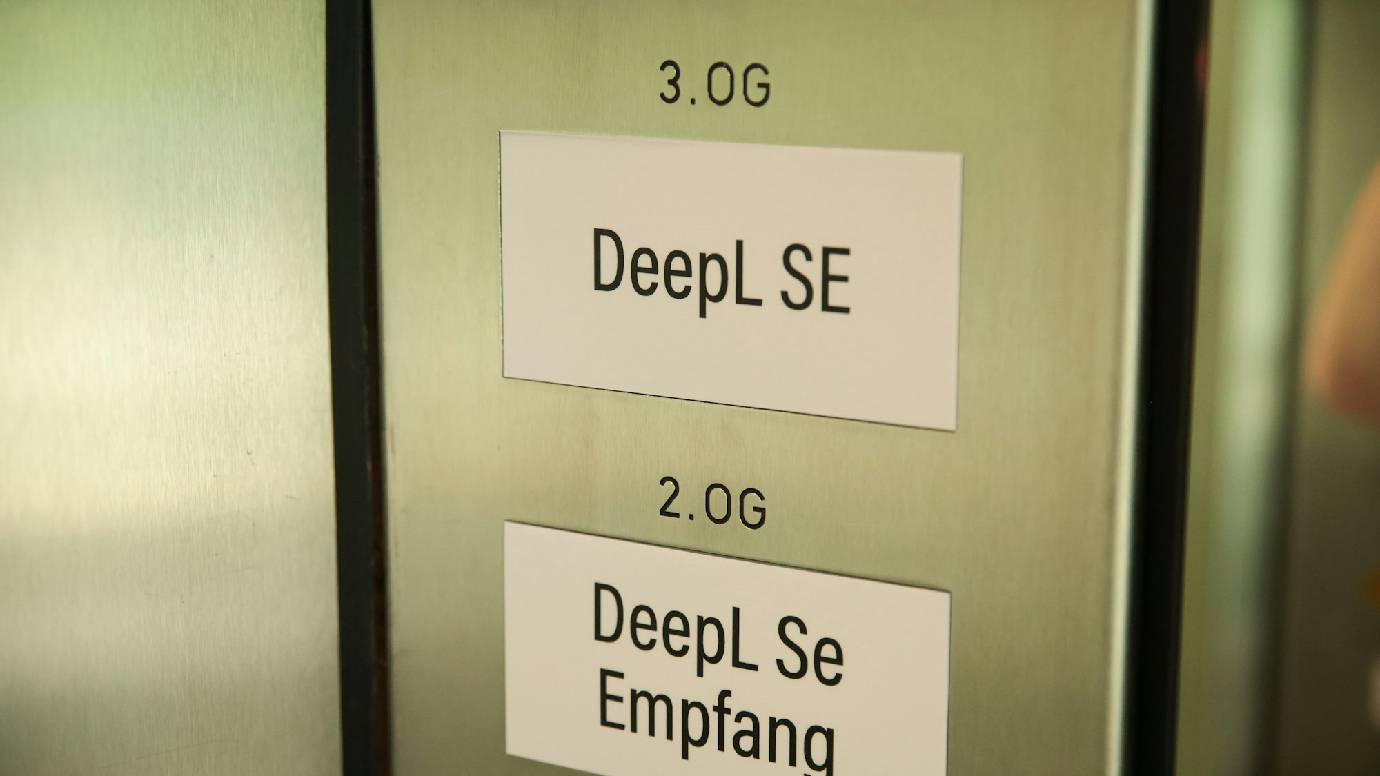 24.06.2025, Köln: Firmensitz der Firma DeeepL Se im Kölner Maarweg Center. Foto:Dirk Borm