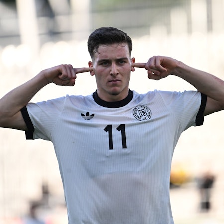 Said El Mala sorgte bei der U19-Europameisterschaft für Furore. (Archivbild)