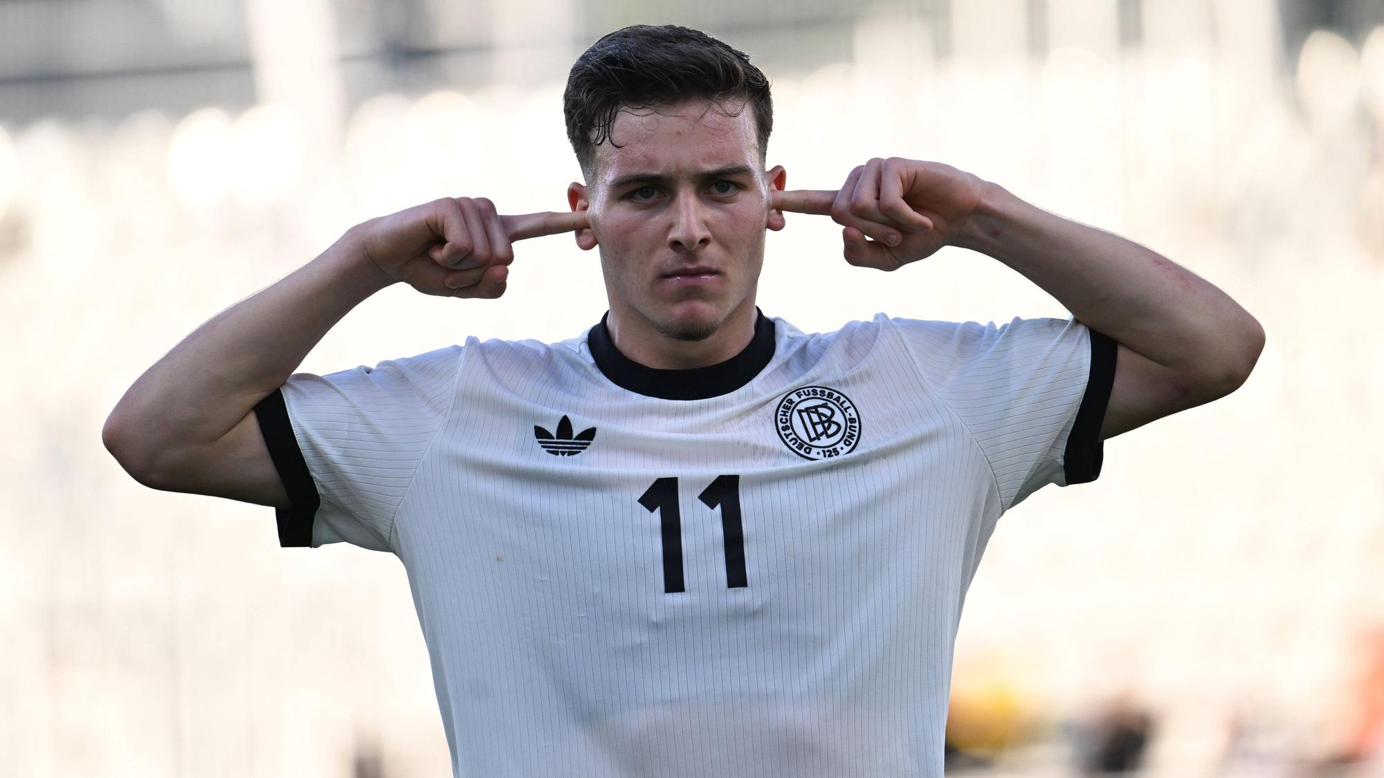 Said El Mala sorgte bei der U19-Europameisterschaft für Furore. (Archivbild)