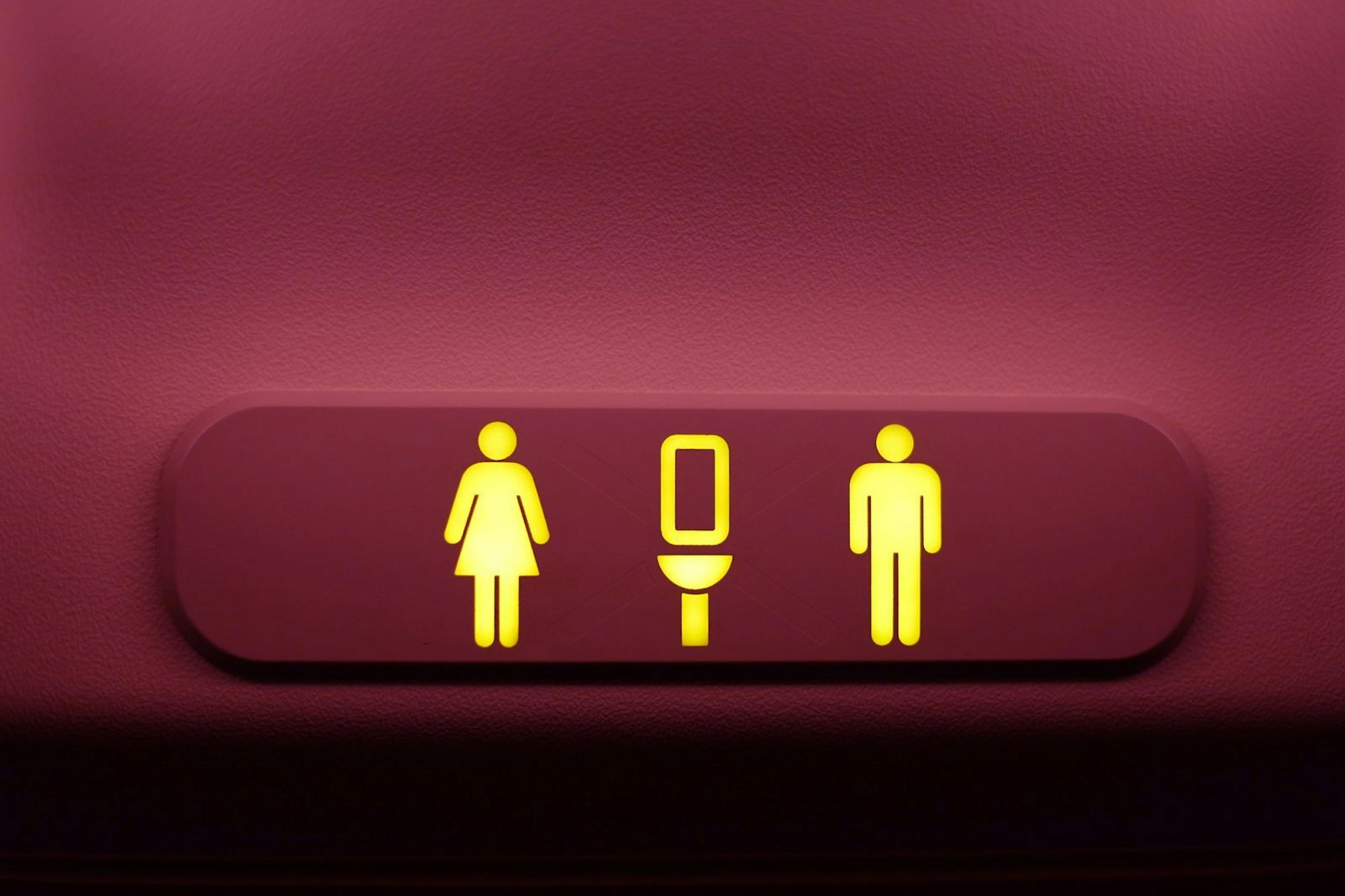 Unter der Bezeichnung „Delta defekt“ auf einem Flug können sich die meisten Passagierinnen und Passagiere nichts vorstellen. Der Begriff ist ein Codewort für die Feststellung: Toilette D ist kaputt und ist vorübergehend geschlossen. (Bild: iStock/r.sakinmaz@gmail.com)