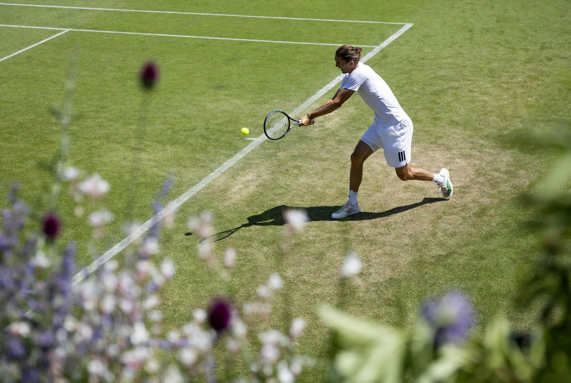 Training für den Wimbledon-Start: Alexander Zverev.