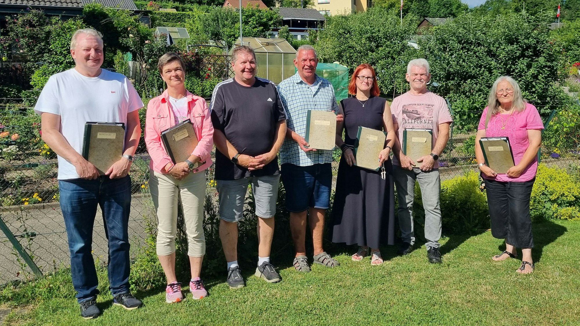 Kleingärtenbegehung Leverkusen 28.6.2025