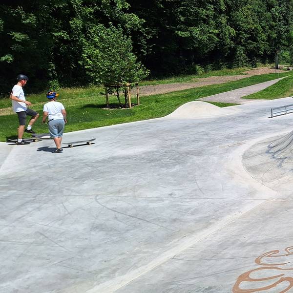 Die neue Skateranlage im Hagen