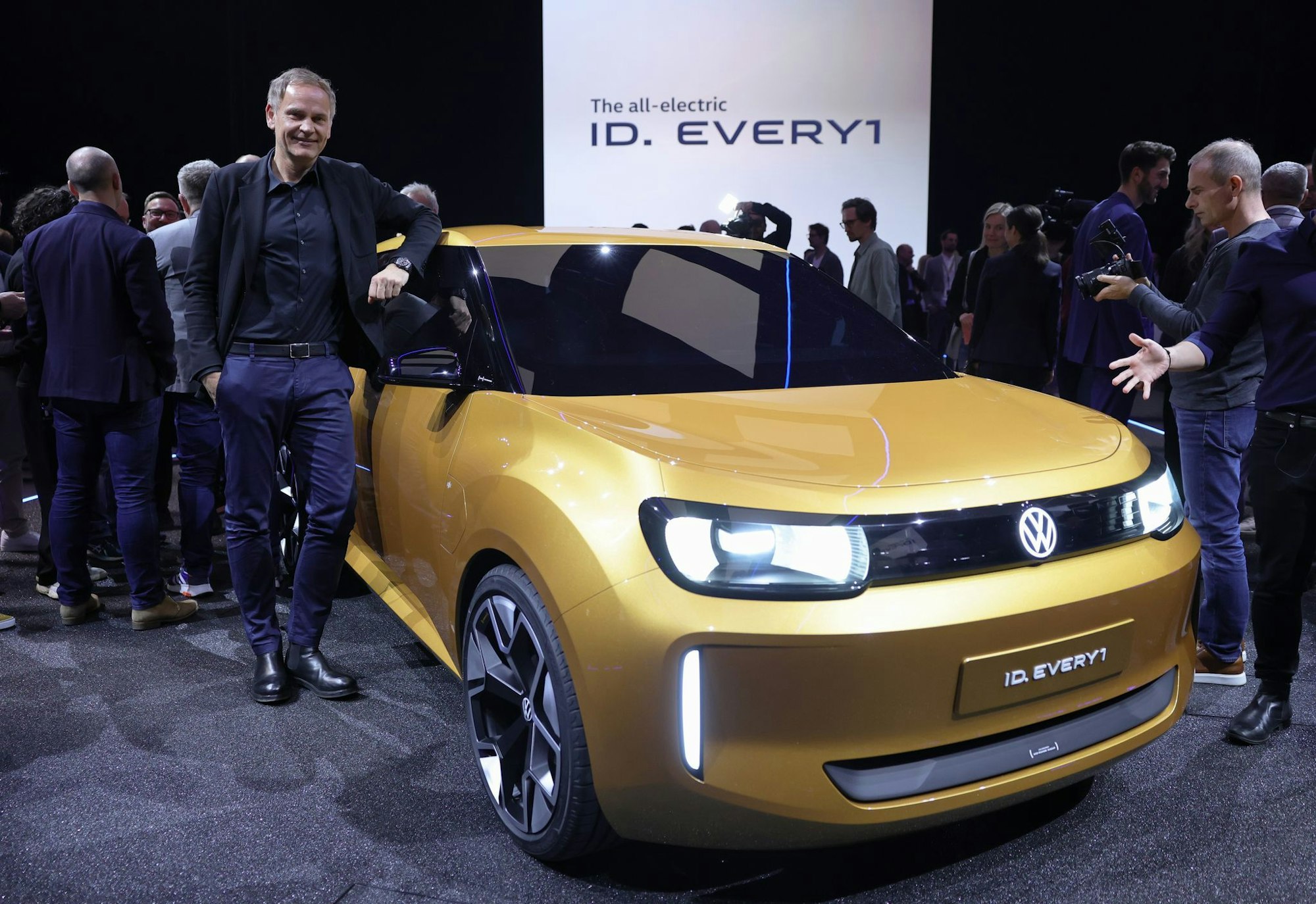 Will VW-Chef Blume als Erstes mit der neuen Rivian-Technik bestücken: die Serienversion des Elektro-Kleinwagens ID. Every1. (Archivfoto)